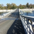 il ponte di barche sul fiume Ticino a Bereguardo